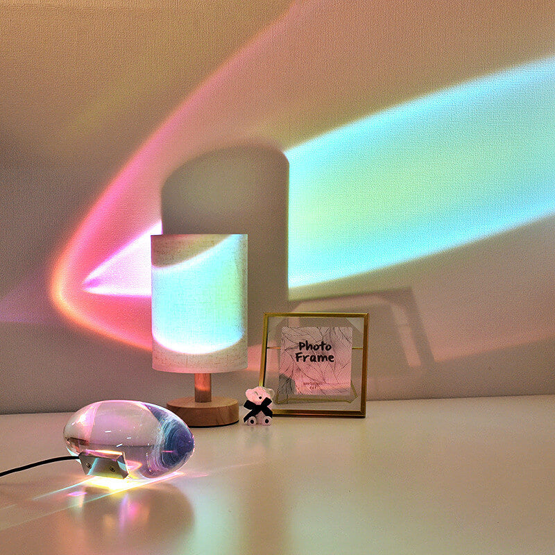 Luminara | Elegant Crystal LED Projection Table Lamp 6