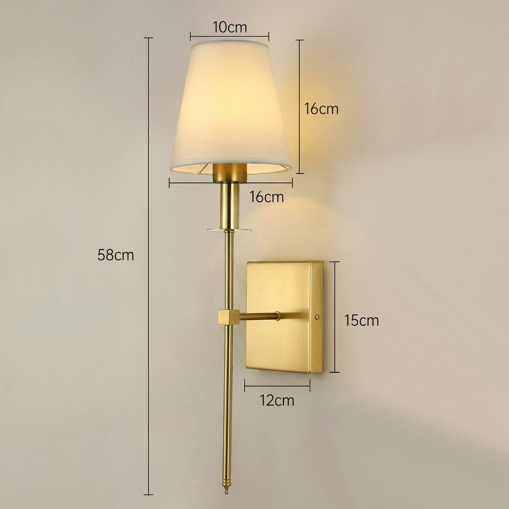 Luminara | Elegant Fabric USB Wall Sconce Lighting for Modern Interiors 5
