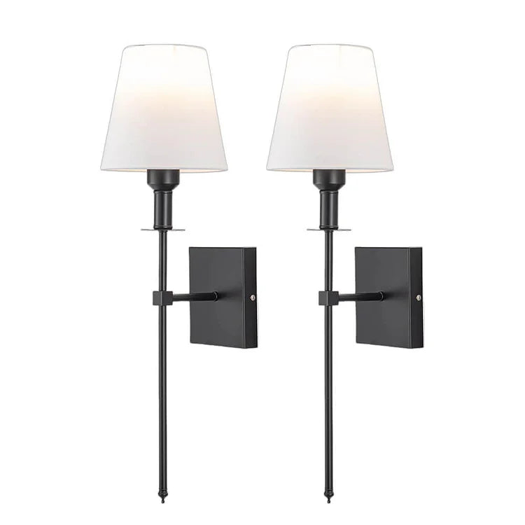 Luminara | Elegant Fabric USB Wall Sconce Lighting for Modern Interiors 6