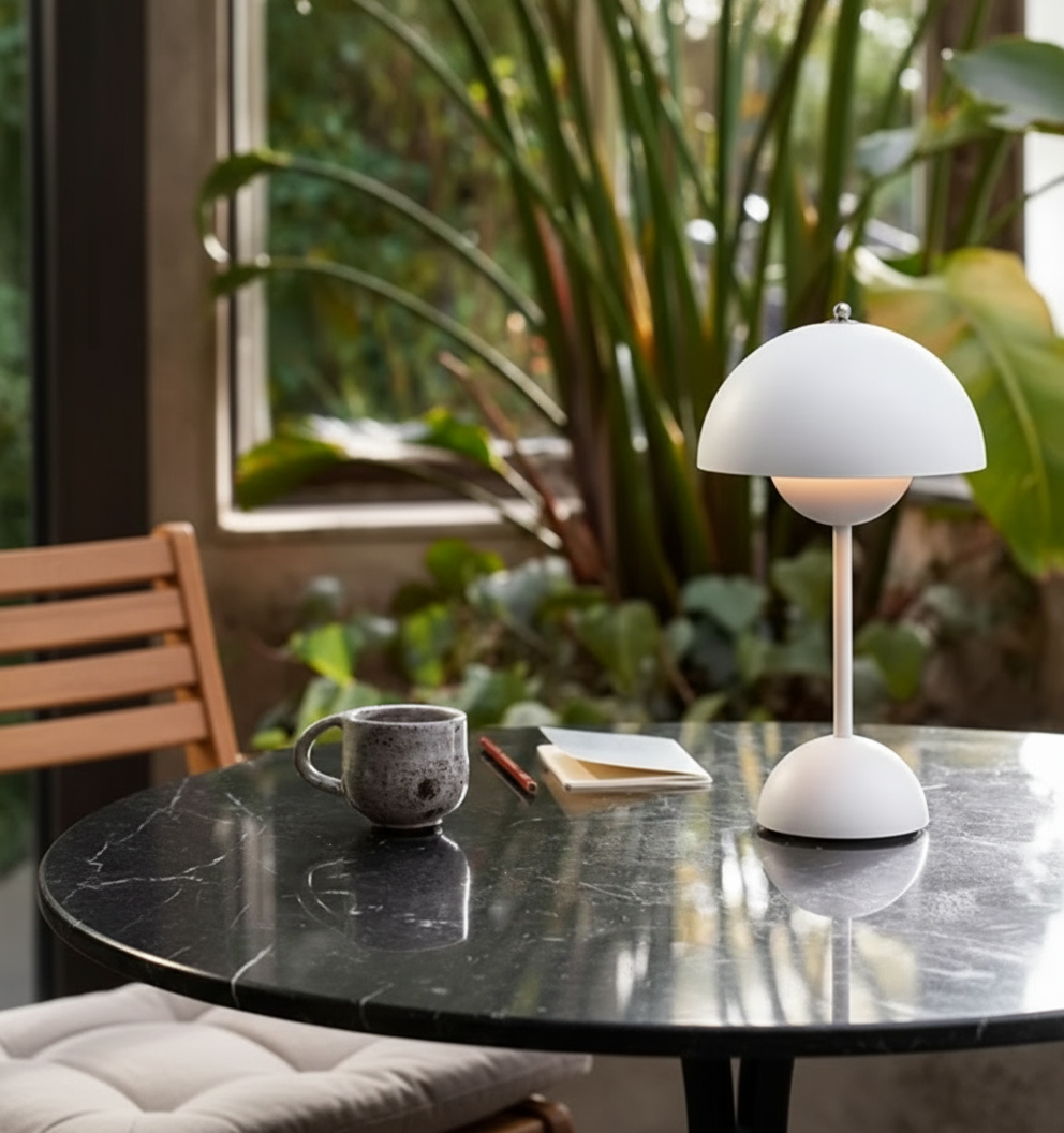 Luminara | Elegant Modern Dome Wireless LED Table Lamp 2