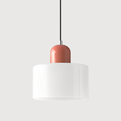 Luminara | Elegant Modern Glass Cylinder Pendant Light Fixture 0