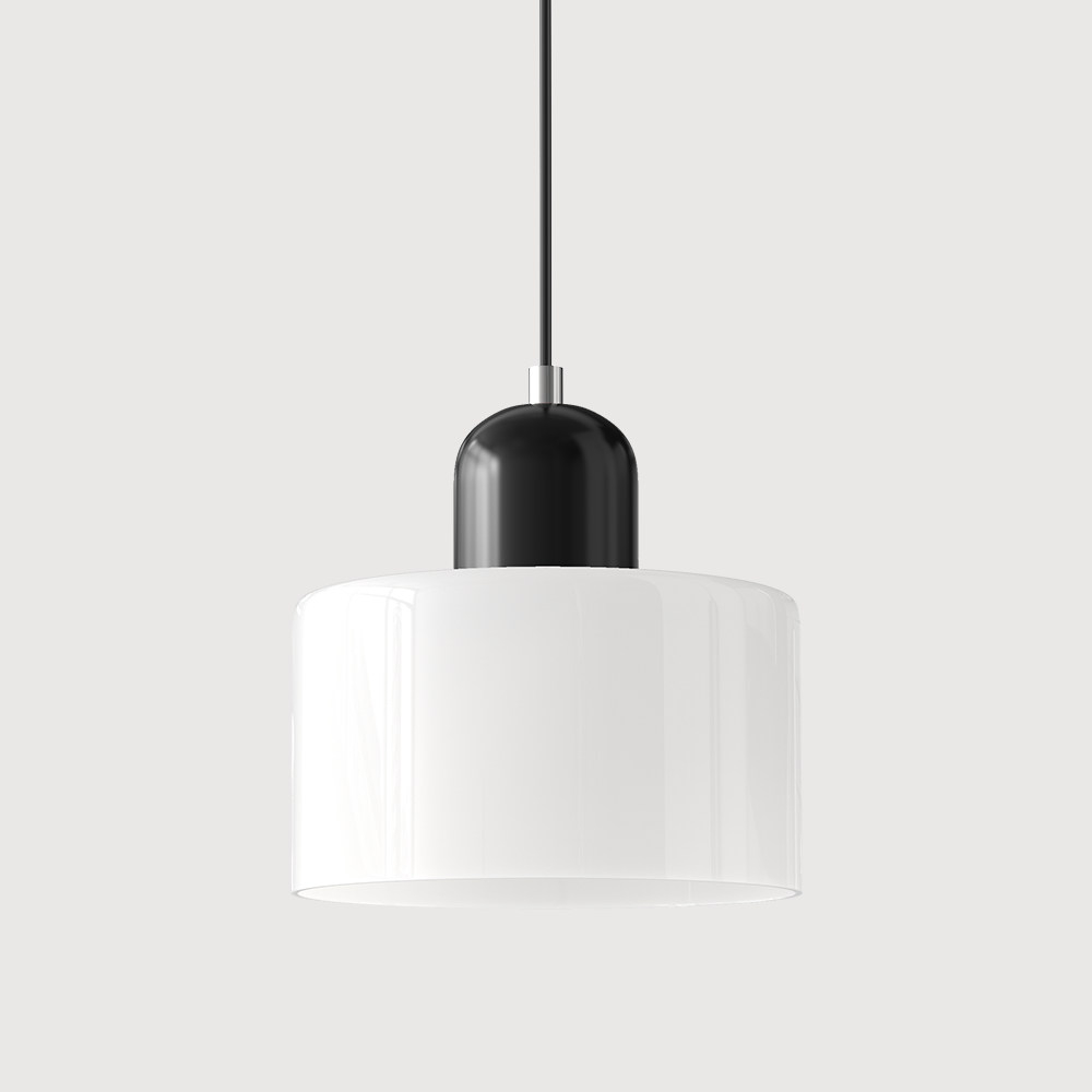 Luminara | Elegant Modern Glass Cylinder Pendant Light Fixture 10