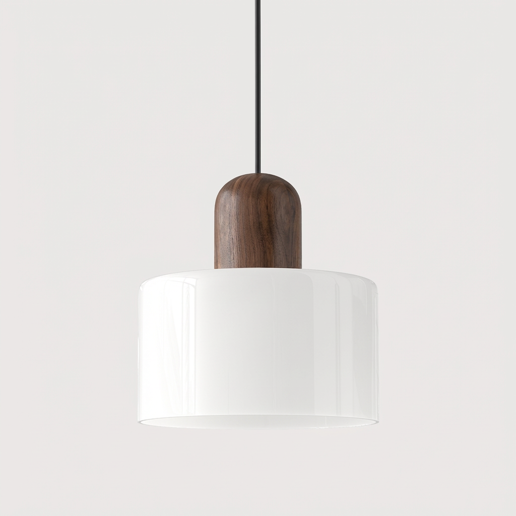 Luminara | Elegant Modern Glass Cylinder Pendant Light Fixture 12