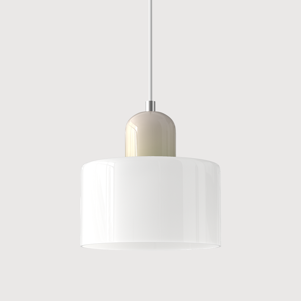 Luminara | Elegant Modern Glass Cylinder Pendant Light Fixture 9