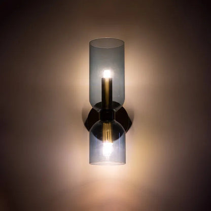 Luminara | Elegant Modern Glass Cylinder Wall Light Fixture 3