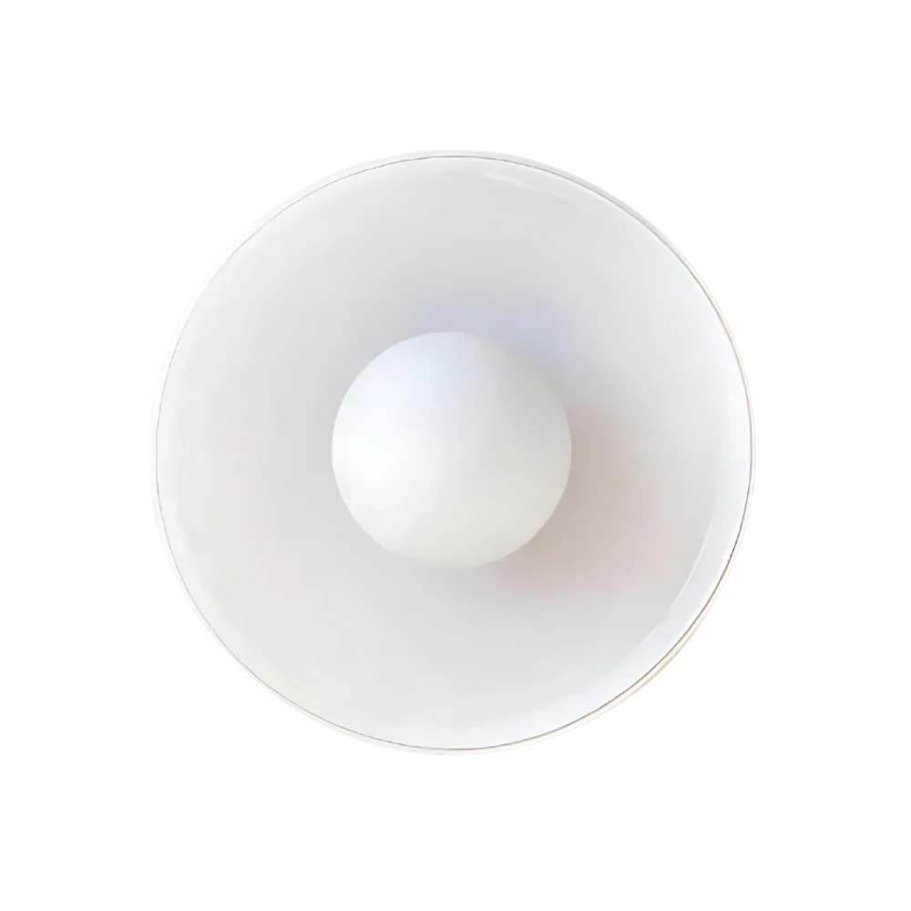 Luminara | Elegant Modern Glass Disc LED Ceiling Wall Light 9