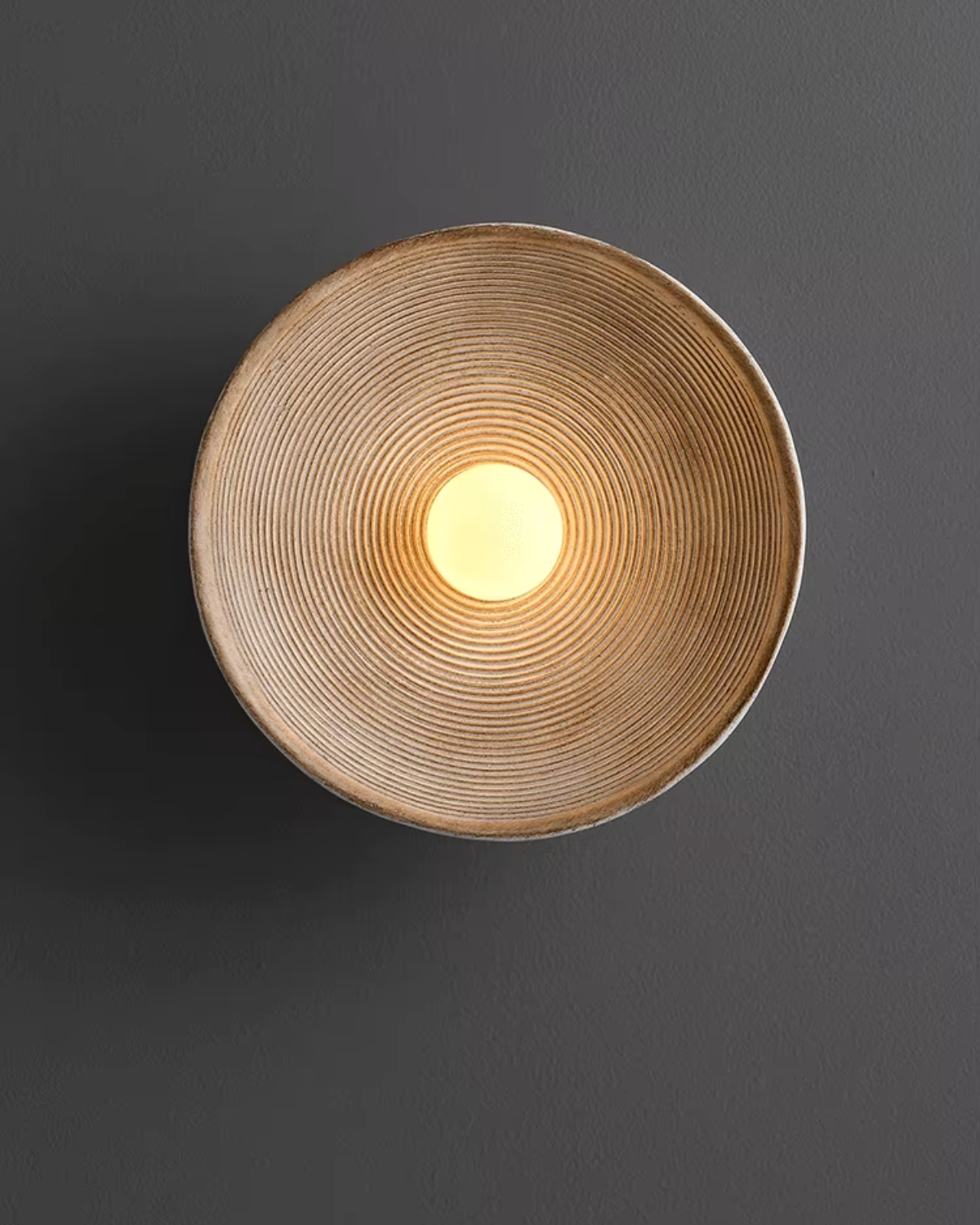 Luminara | Elegant Modern Glass Round Wall Sconce Lighting Fixture 5