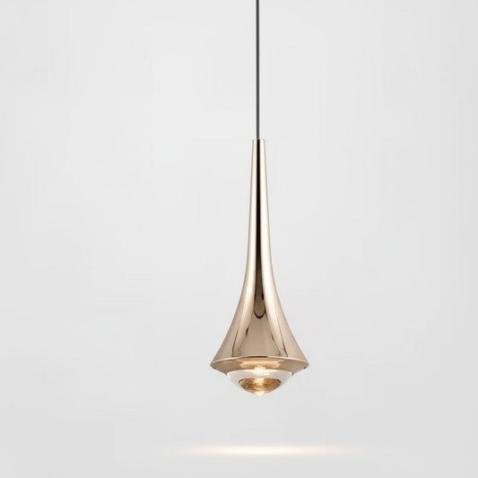 Luminara | Elegant Modern Glass Teardrop LED Pendant Light 0