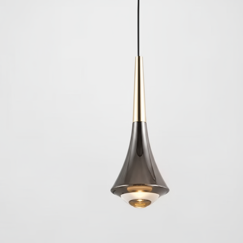 Luminara | Elegant Modern Glass Teardrop LED Pendant Light 1