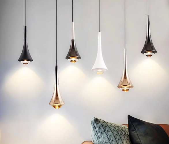Luminara | Elegant Modern Glass Teardrop LED Pendant Light 3