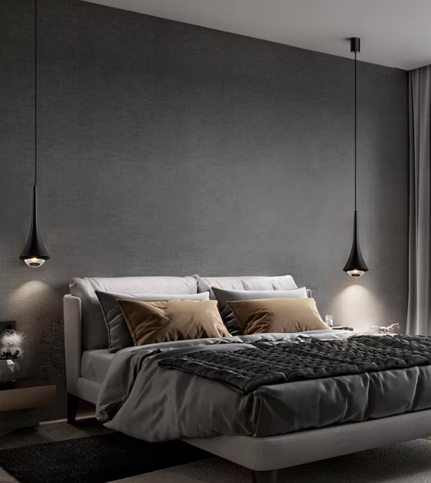 Luminara | Elegant Modern Glass Teardrop LED Pendant Light 6