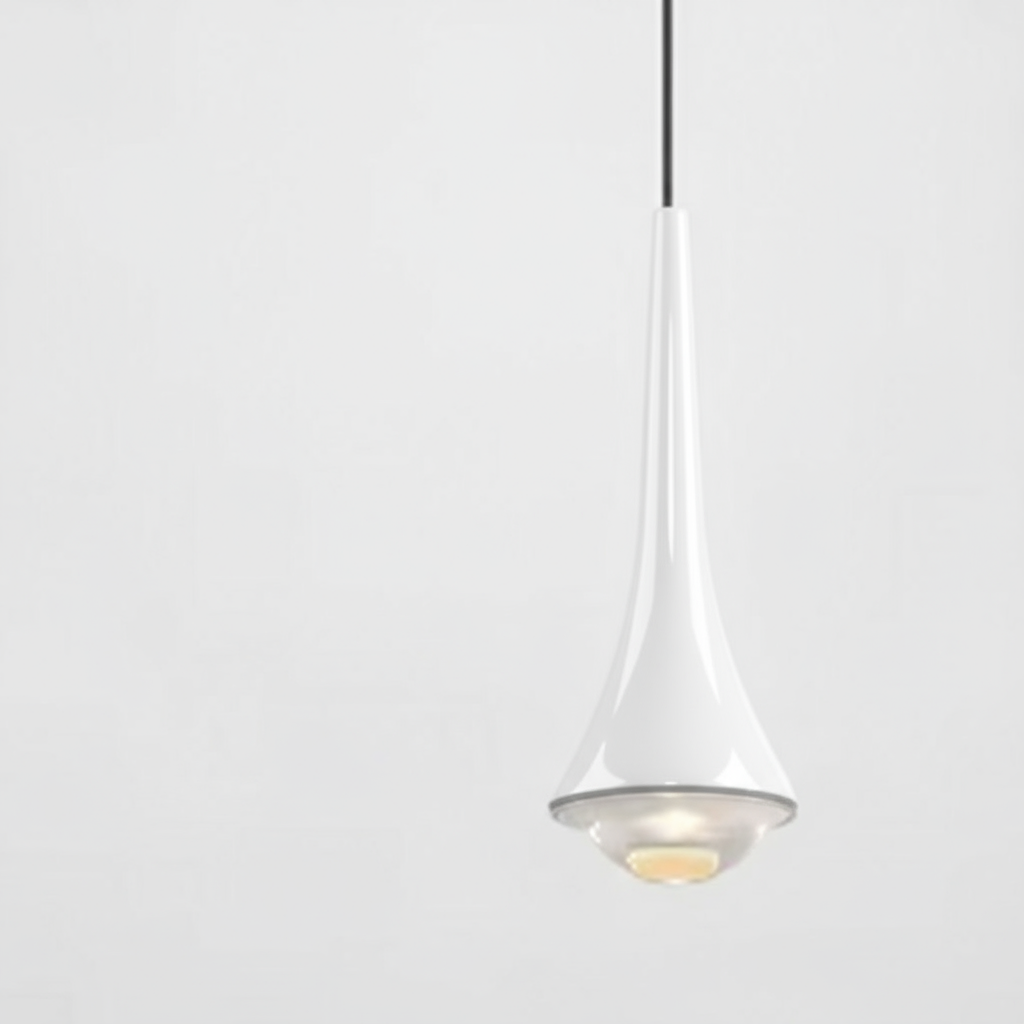 Luminara | Elegant Modern Glass Teardrop LED Pendant Light 9