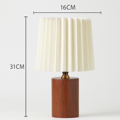 Luminara | Elegant Vintage Korean Table Lamp for Bedroom and Living Room 7