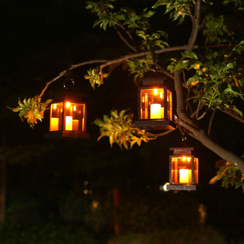 Luminara | Elegant Vintage Outdoor Solar Lantern for Garden Lighting 4
