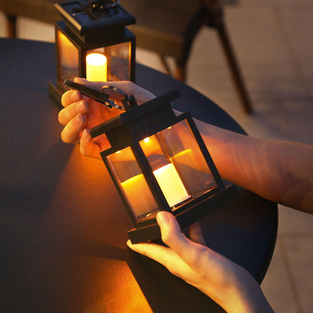 Luminara | Elegant Vintage Outdoor Solar Lantern for Garden Lighting 6
