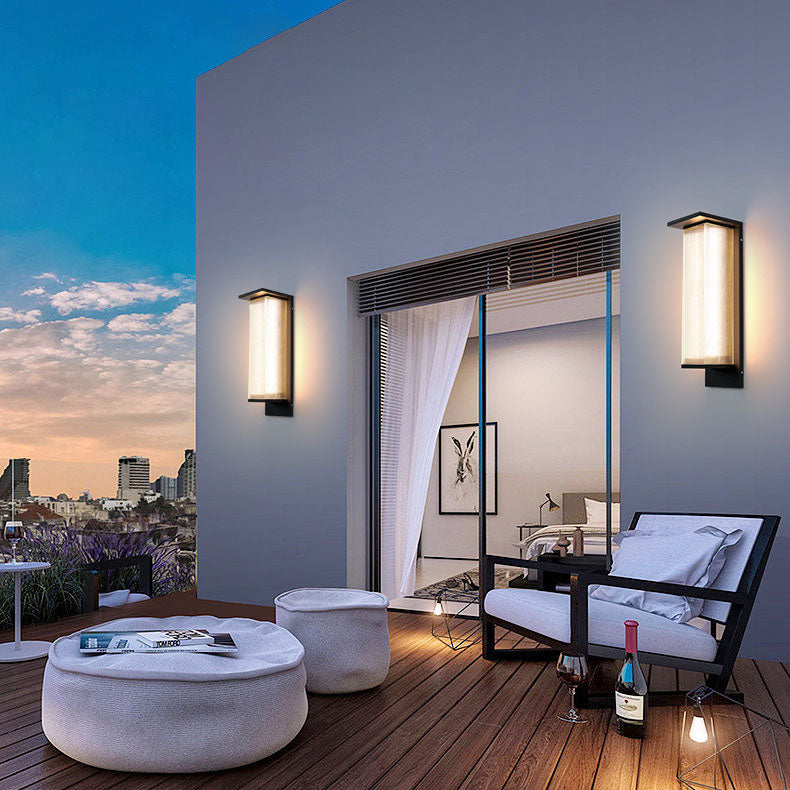 Luminara | Modern Elegant Stainless Steel Outdoor Wall Lantern 0