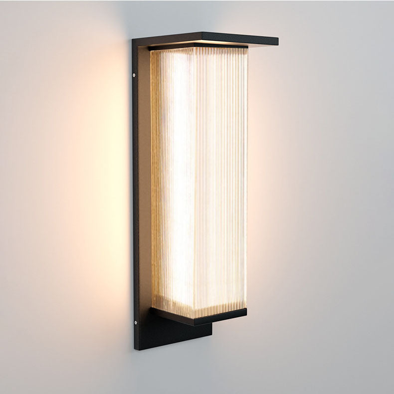 Luminara | Modern Elegant Stainless Steel Outdoor Wall Lantern 1