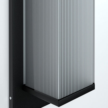 Luminara | Modern Elegant Stainless Steel Outdoor Wall Lantern 4