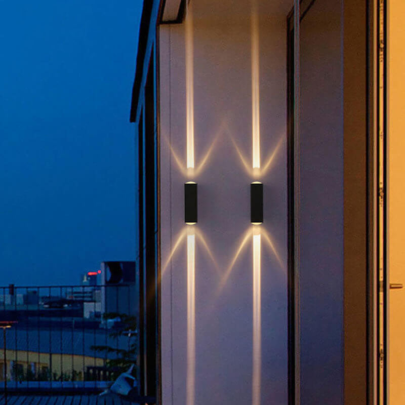 Luminara | Modern Sleek LED Outdoor Wall Lantern for Elegant Illumination 0