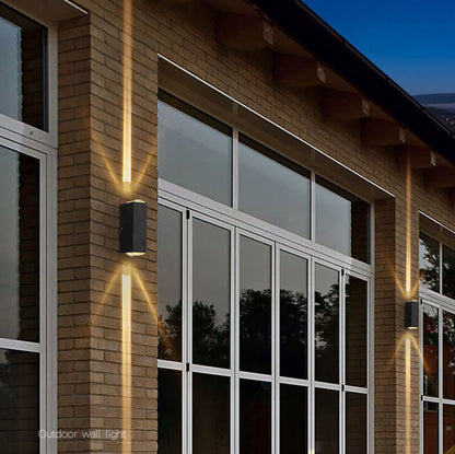 Luminara | Modern Sleek LED Outdoor Wall Lantern for Elegant Illumination 2