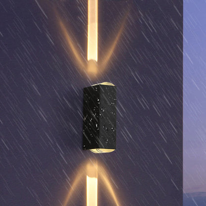 Luminara | Modern Sleek LED Outdoor Wall Lantern for Elegant Illumination 3