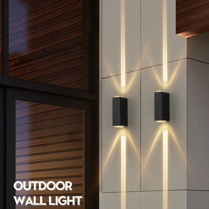 Luminara | Modern Sleek LED Outdoor Wall Lantern for Elegant Illumination 4