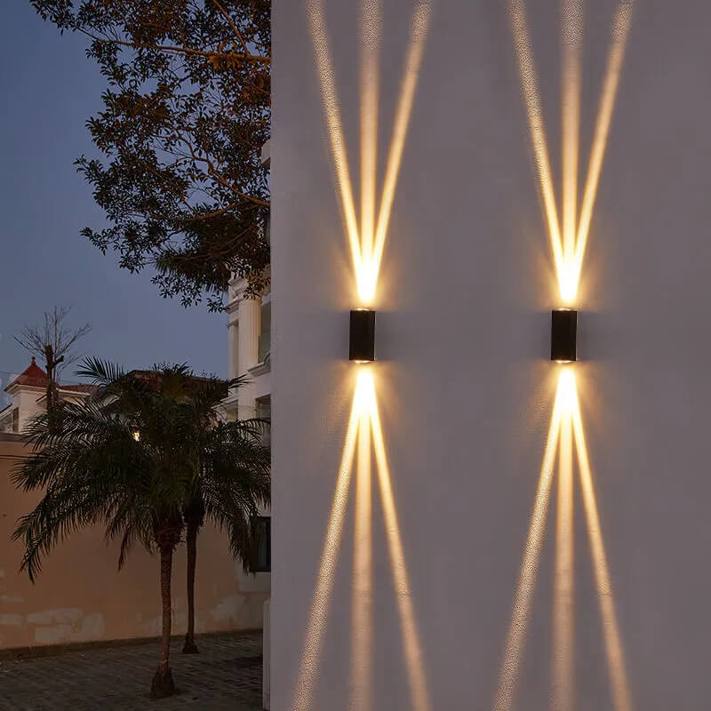 Luminara | Modern Sleek LED Outdoor Wall Lantern for Elegant Illumination 7