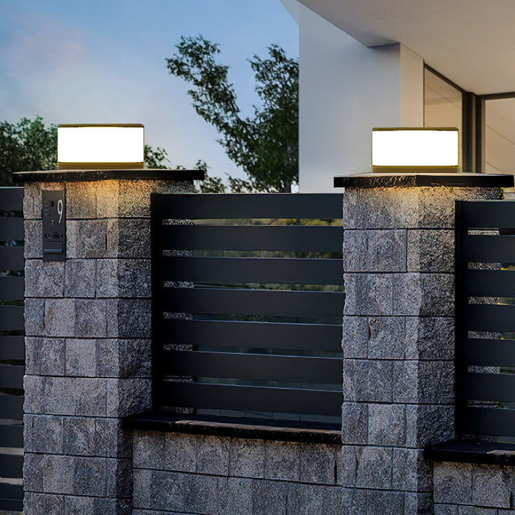 Luminara | Modern Stylish Solar Garden Post Light for Outdoor Spaces 4