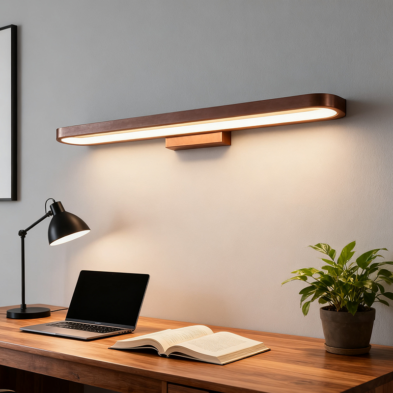 Luminara | Sleek Modern LED Linear Mirror Wall Light 1