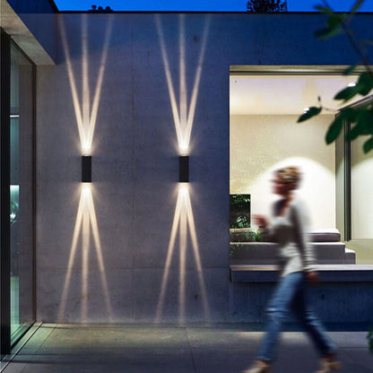 Luminara | Sleek Modern Outdoor Wall Sconce Light Fixture for Patios 6