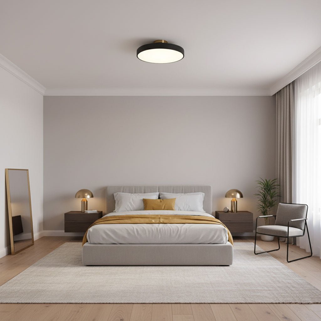Luminara | Sleek Modern Round LED Flush Mount Ceiling Light 4