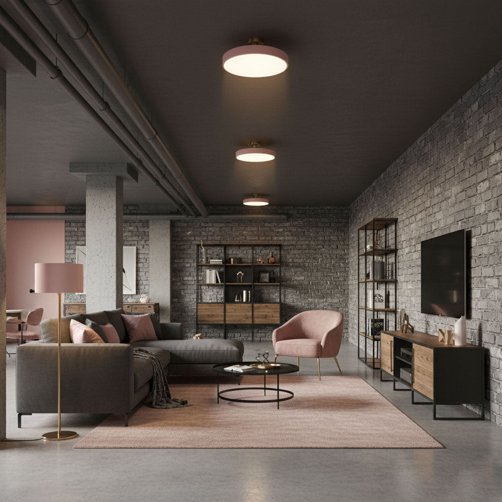 Luminara | Sleek Modern Round LED Flush Mount Ceiling Light 8