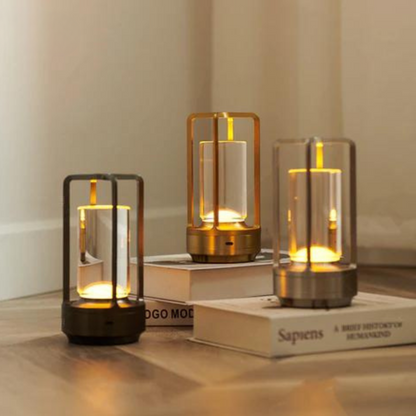 Luminara | Sleek Modern Wireless LED Table Lamp with Touch Control 1
