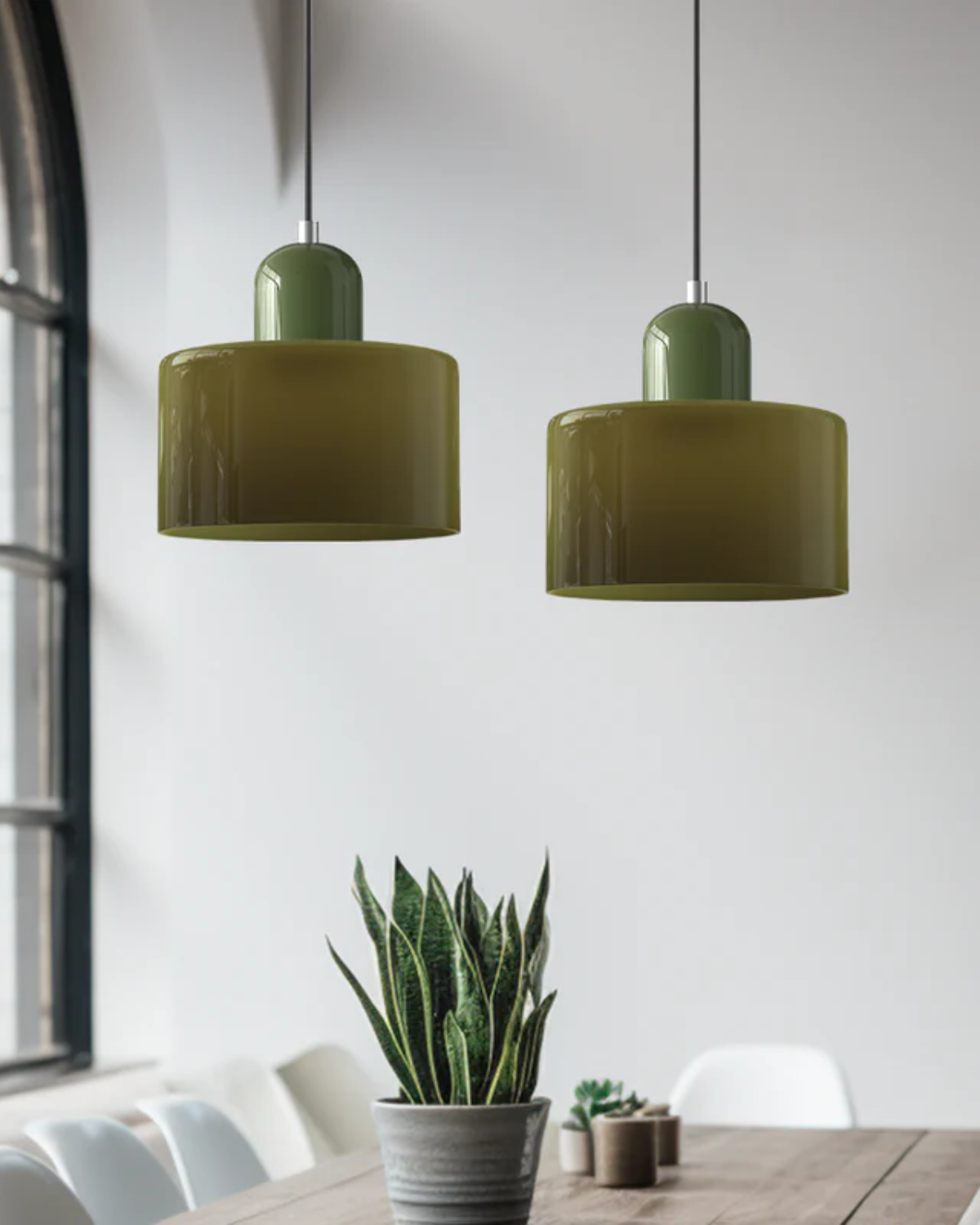 Luminara | Stylish Adjustable Glass Kitchen Pendant Lighting Fixture 5