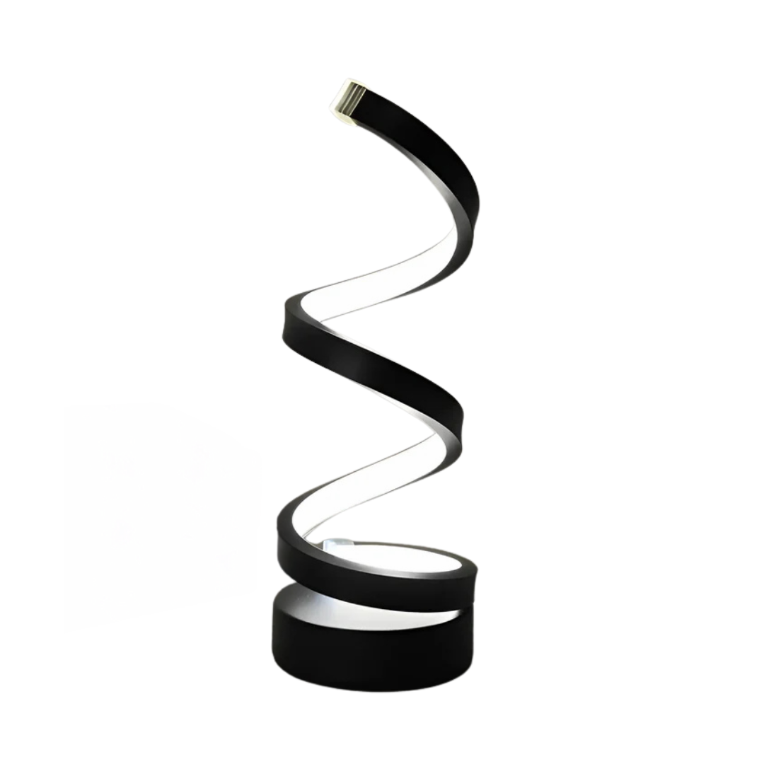 Luminara | Stylish Contemporary Spiral LED Table Lamp 4