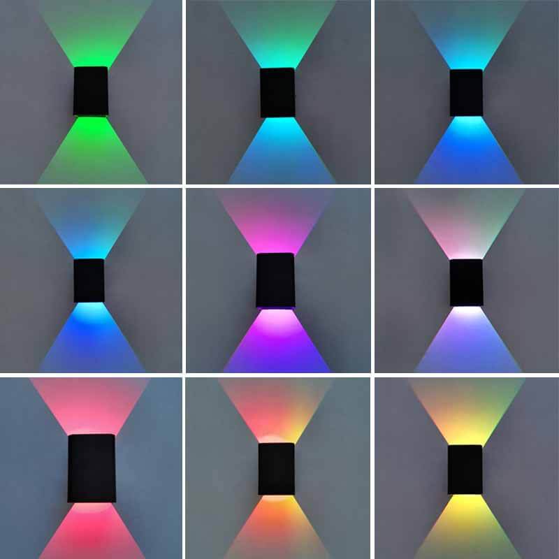 Luminara | Stylish Modern RGB LED Wall Light for Bedroom and Living Room 3