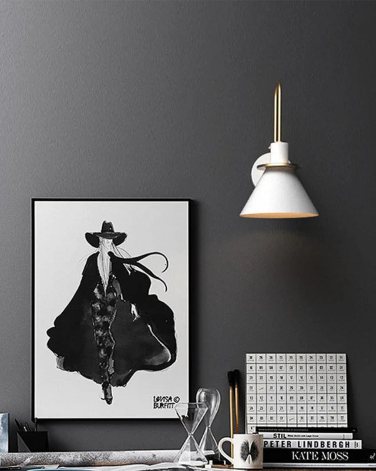 Luminara | Stylish Modern Wrought Iron Wall Sconce Lighting for Elegant Decor 1