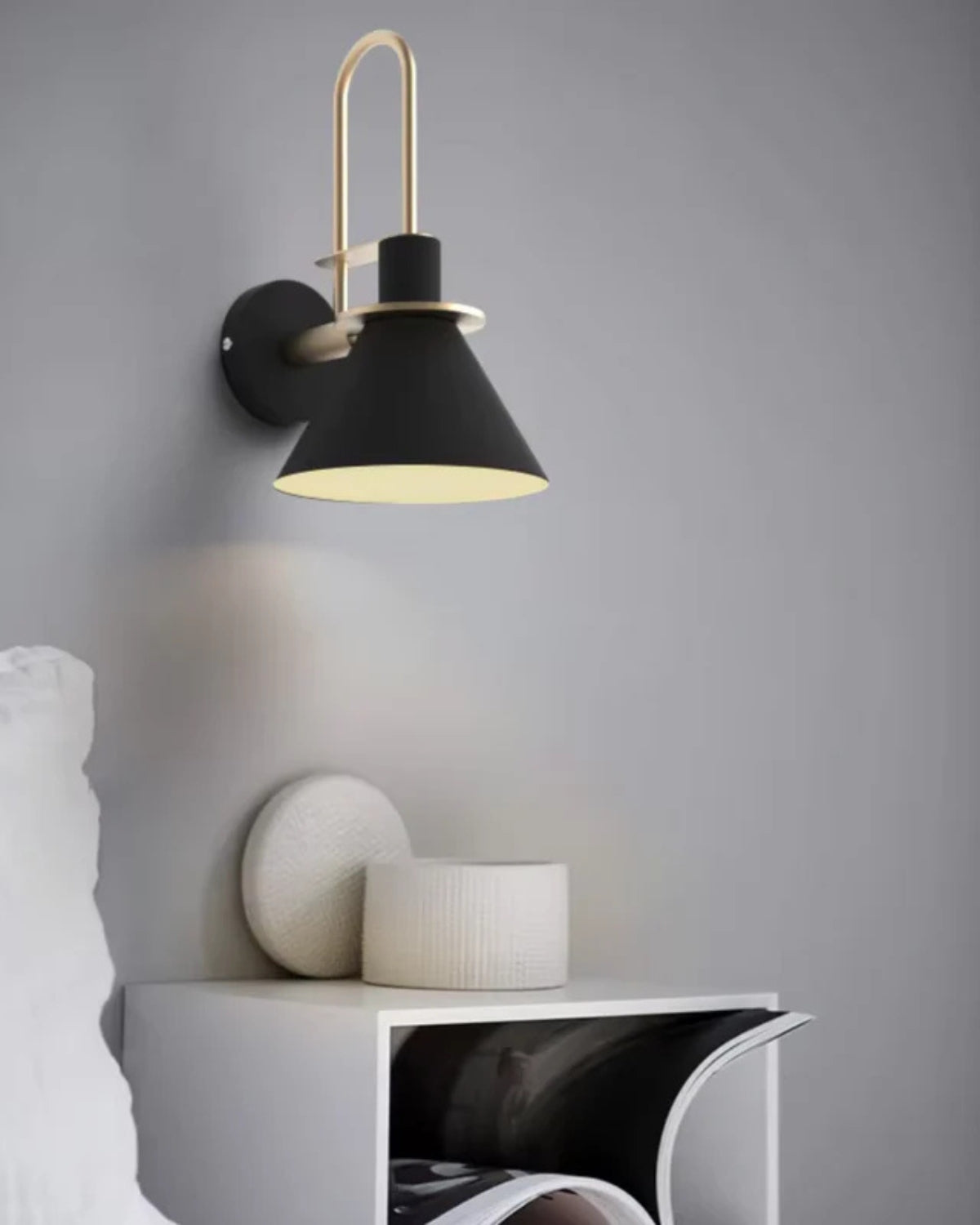 Luminara | Stylish Modern Wrought Iron Wall Sconce Lighting for Elegant Decor 5