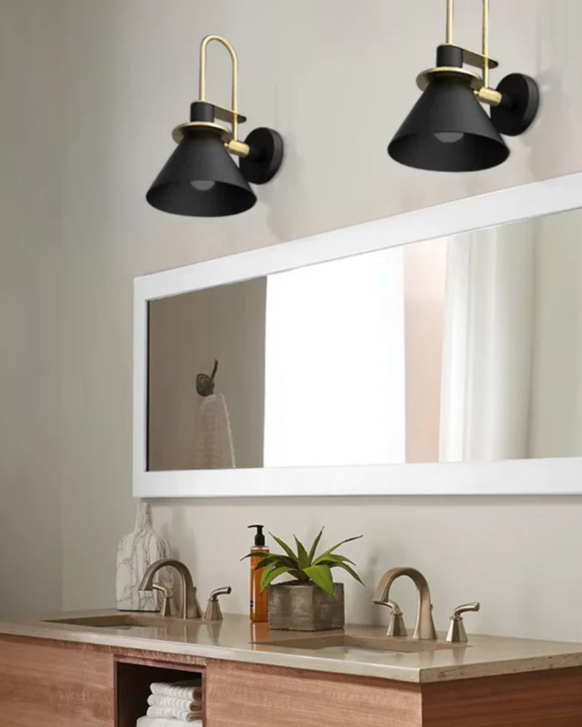 Luminara | Stylish Modern Wrought Iron Wall Sconce Lighting for Elegant Decor 7