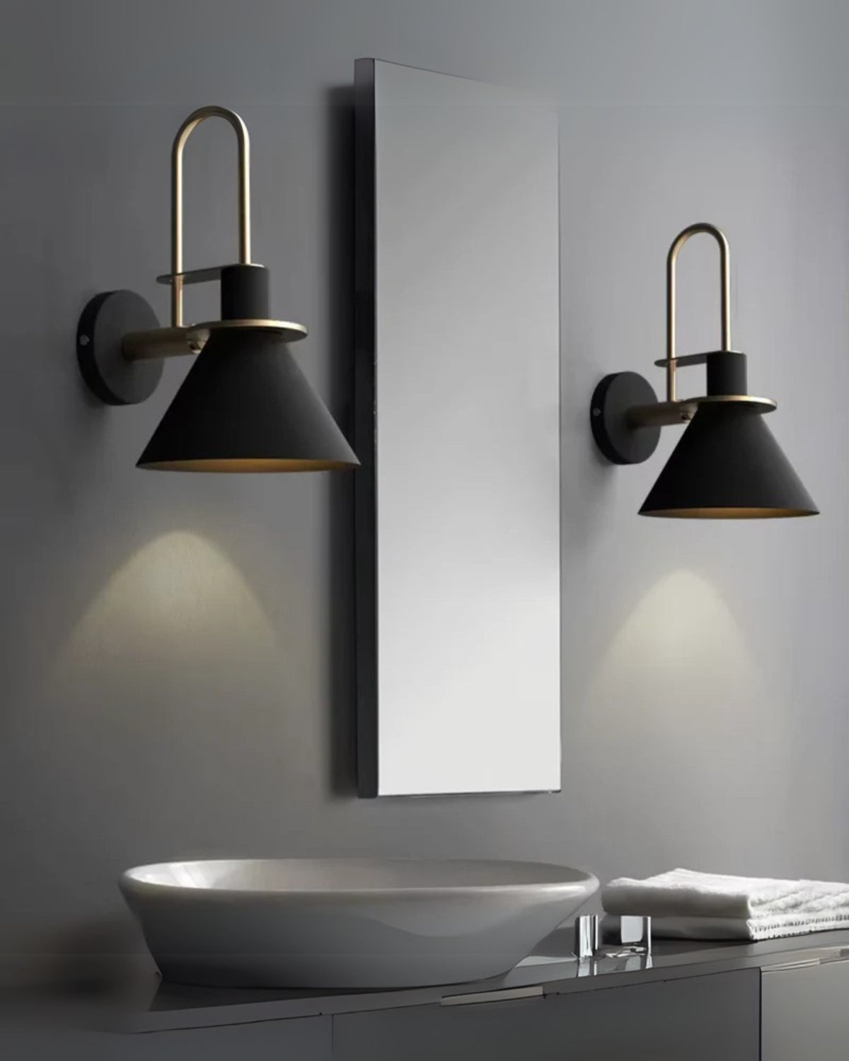 Luminara | Stylish Modern Wrought Iron Wall Sconce Lighting for Elegant Decor 8