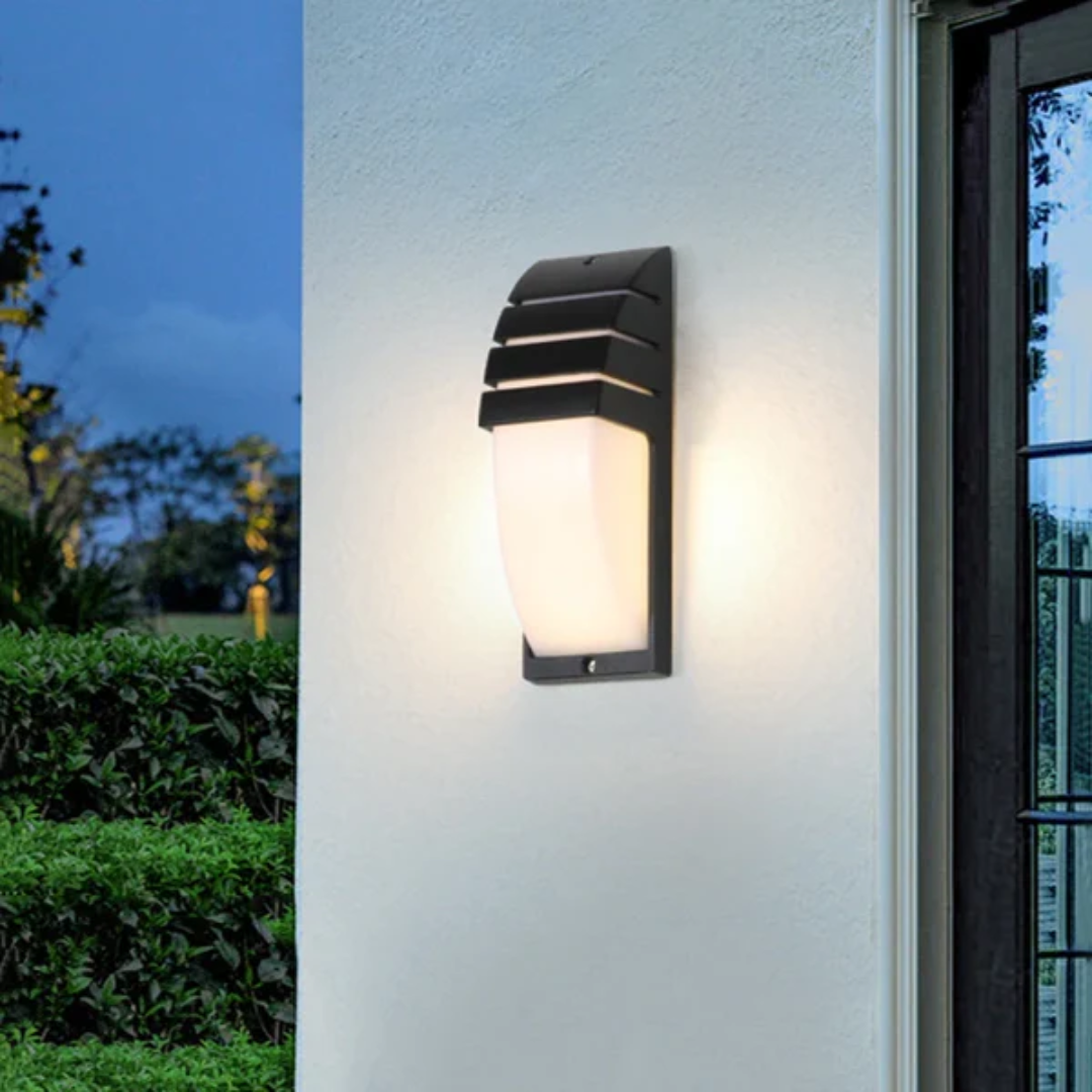 Luminara | Stylish Motion Sensor Waterproof Outdoor Wall Lantern 0
