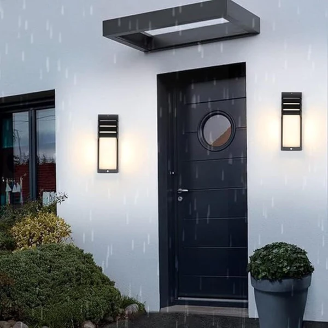 Luminara | Stylish Motion Sensor Waterproof Outdoor Wall Lantern 3