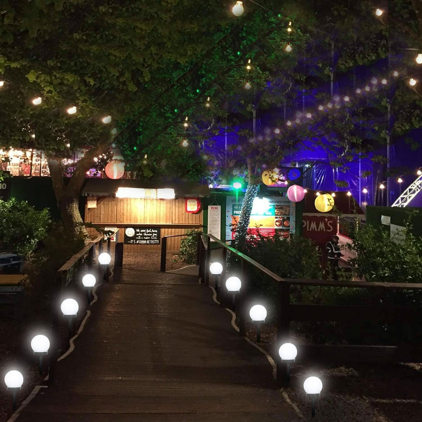 Lunara | Stylish Modern Solar Garden Lights with Ambient LED Glow 7