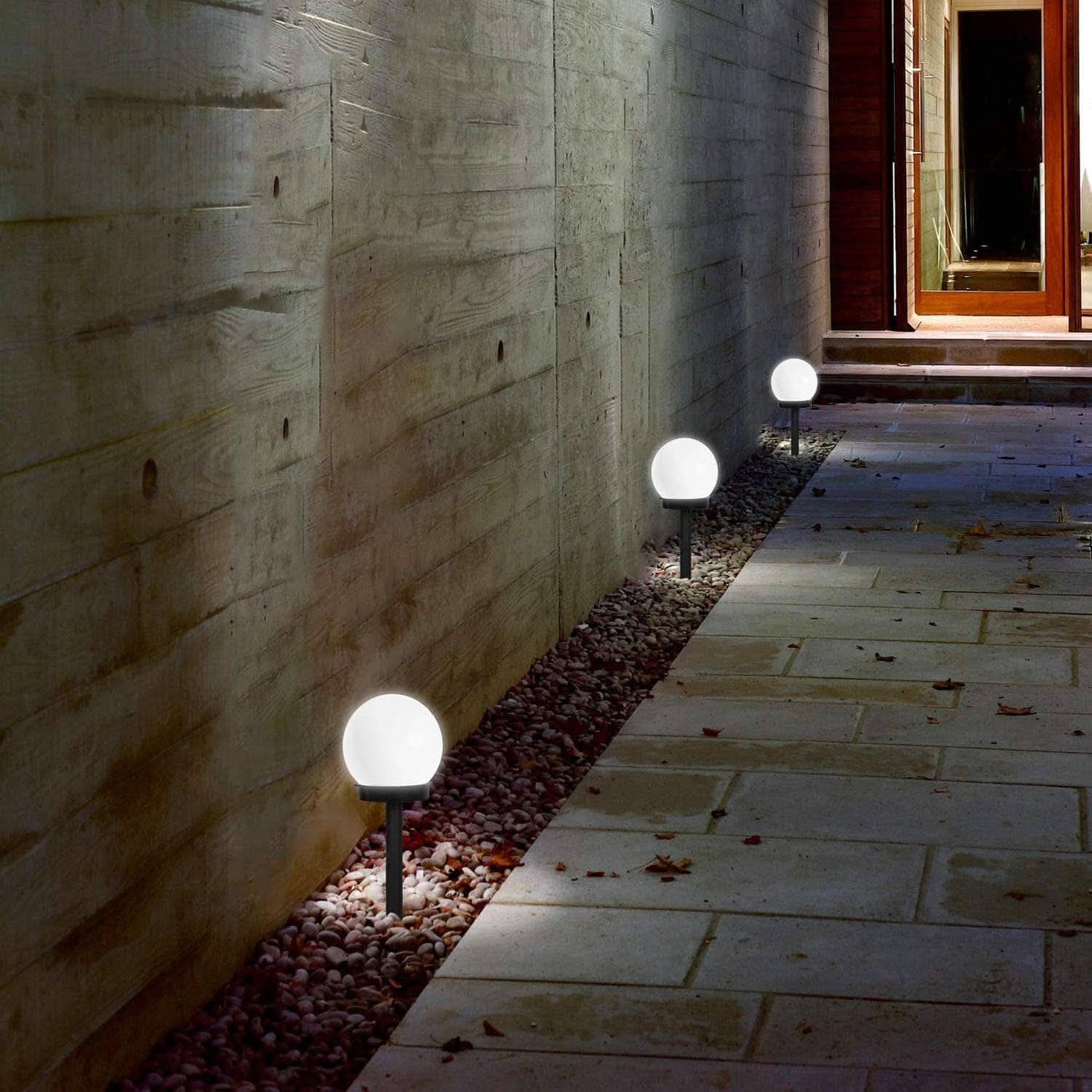 Lunara | Stylish Modern Solar Garden Lights with Ambient LED Glow 8