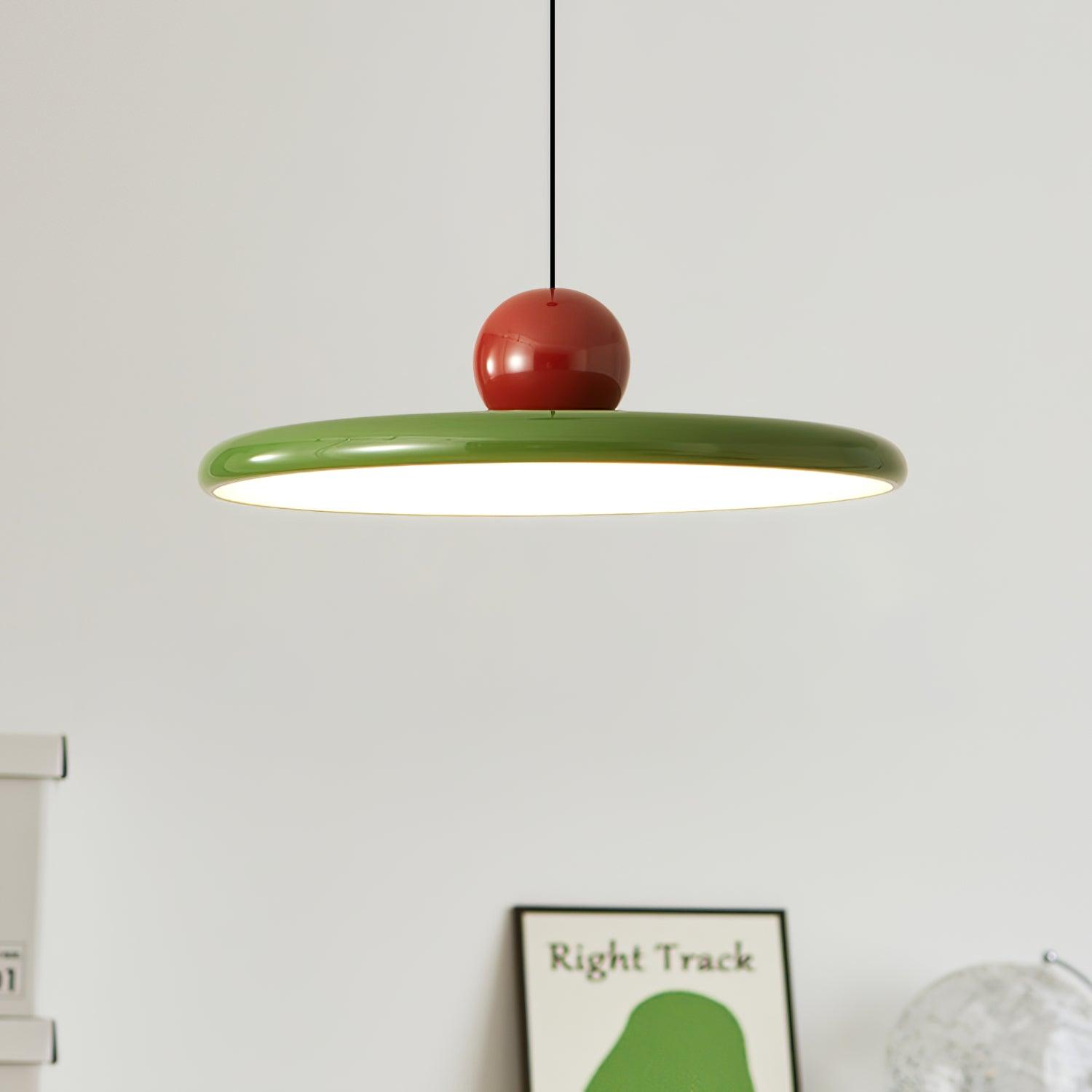 Lunaris | Stylish Modern Disc LED Kitchen Pendant Light Fixture 4