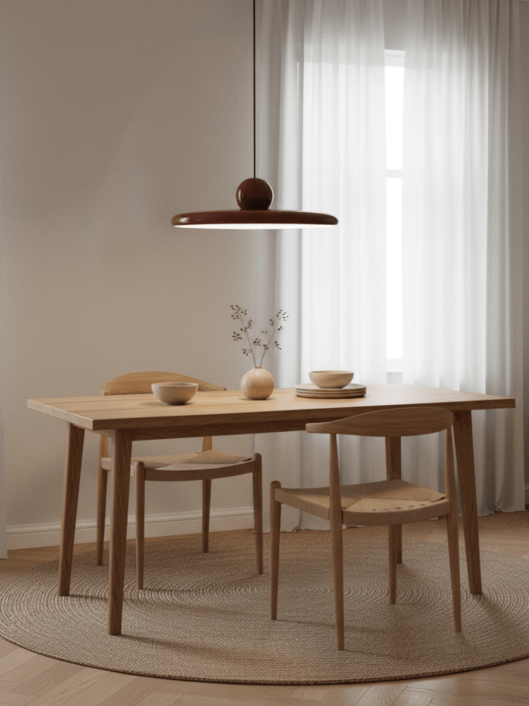 Lunaris | Stylish Modern Disc LED Kitchen Pendant Light Fixture 7