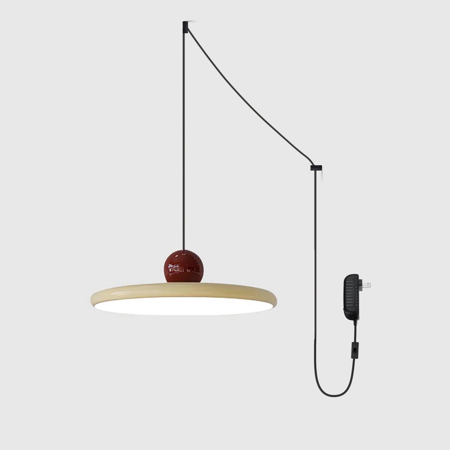Lunaris | Stylish Modern Disc LED Kitchen Pendant Light Fixture 9
