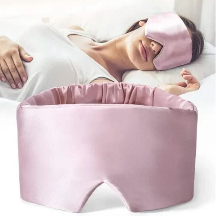 Silk Eye Mask for Sleeping, Light Blocking Sleep Blindfold – image 6