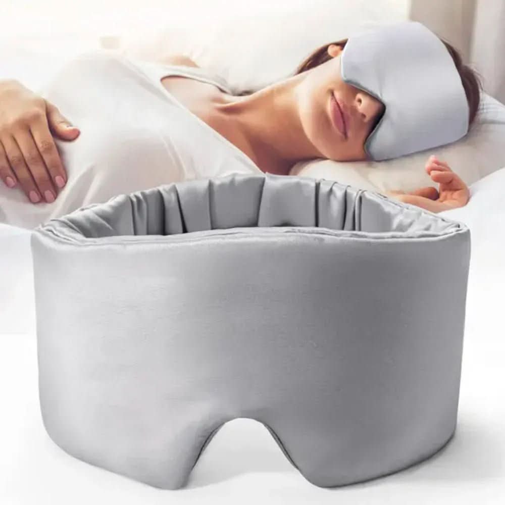 Silk Eye Mask for Sleeping, Mulberry Silk Sleep Mask, Adjustable Sleeping Mask – image 9