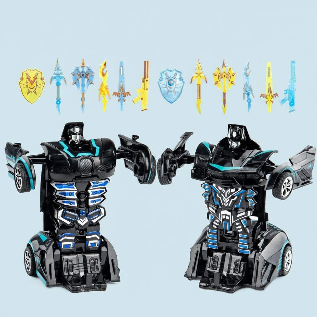Transforming Robot Toy Car, 2 in 1 Sports Car, Toy Robot, STEM Toys, Educational Toys for 3 Year Old Boys and Girls_04